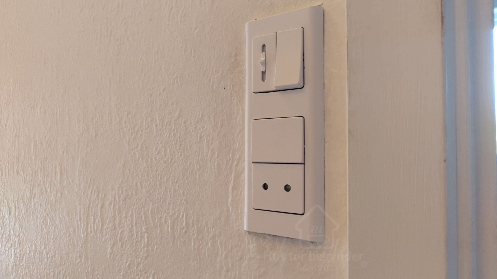 LK Fuga stikkontakt m afbryder