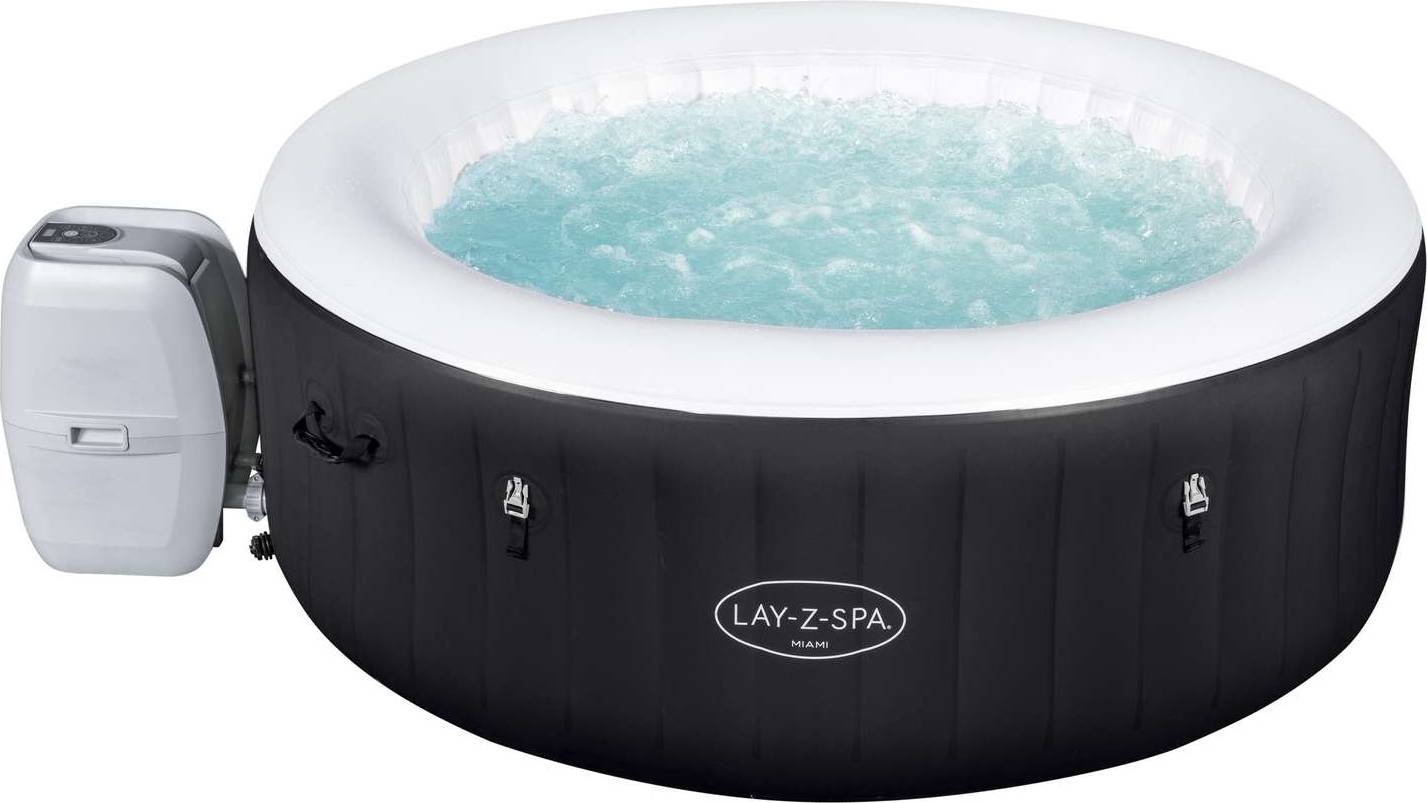 Bestway Oppusteligt spabad Lay-Z-Spa Miami AirJet 60001 - Bestway