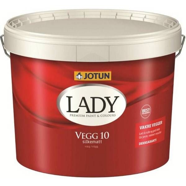 Jotun Lady 10 vægmaling, 9 liter