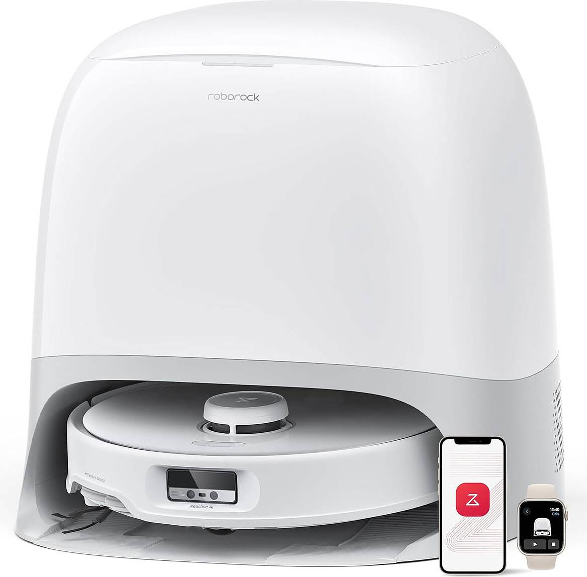 Roborock Qrevo Curv Hvid — Roborock
